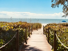 Sanibel Beach Entrance